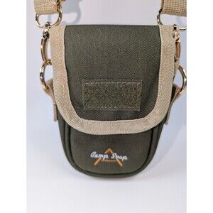 Camp Snap Olive Green Crossbody Pouch Camera Accessory Bag Utility Case